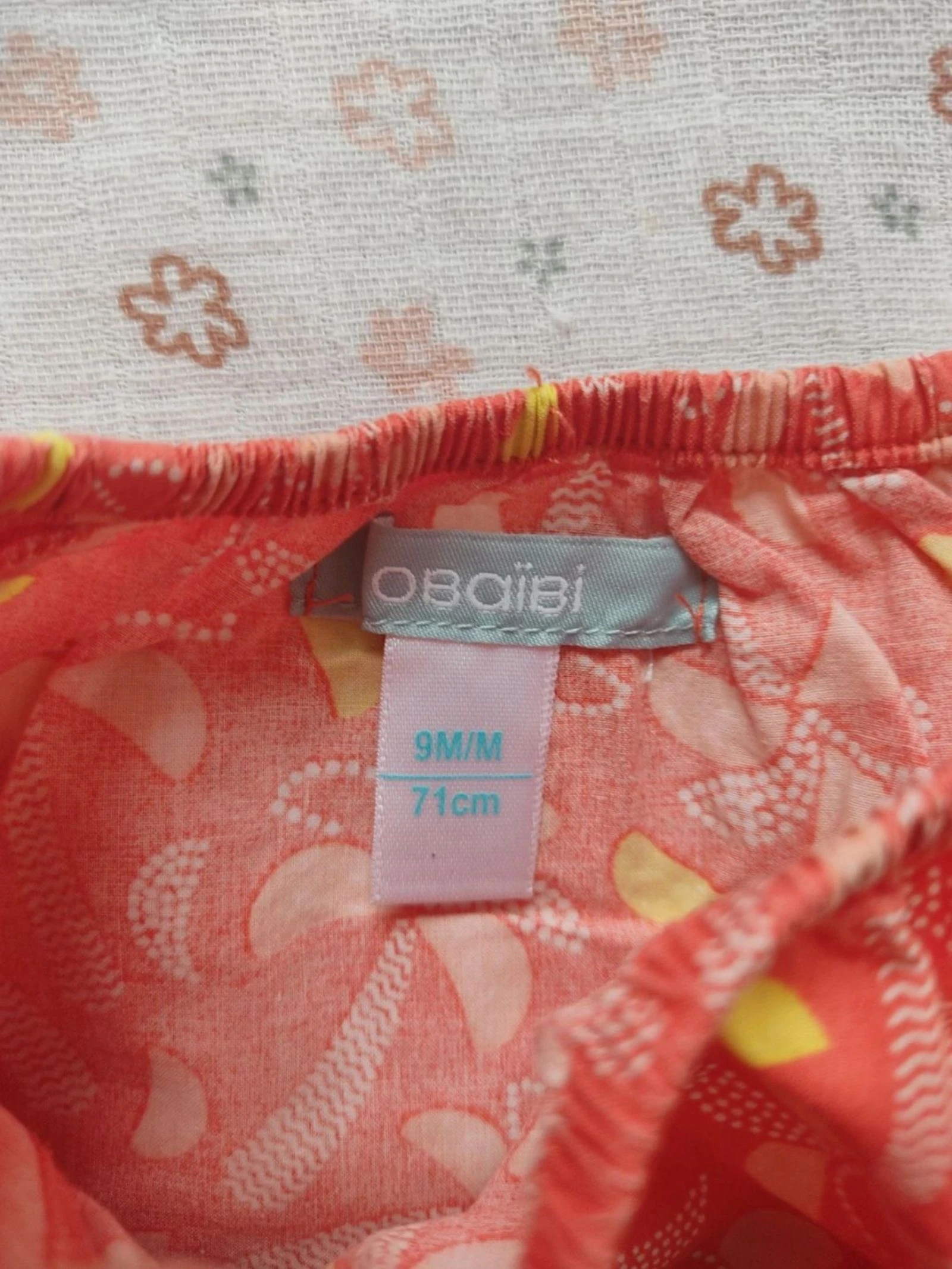 Obaibi Summer Set - Size 9 months - Very good condition – photo 6